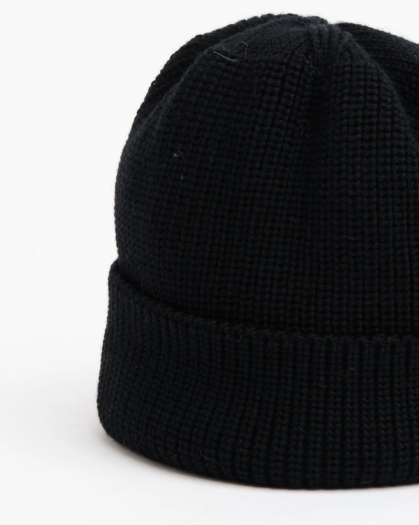 Knit Watch Cap Black