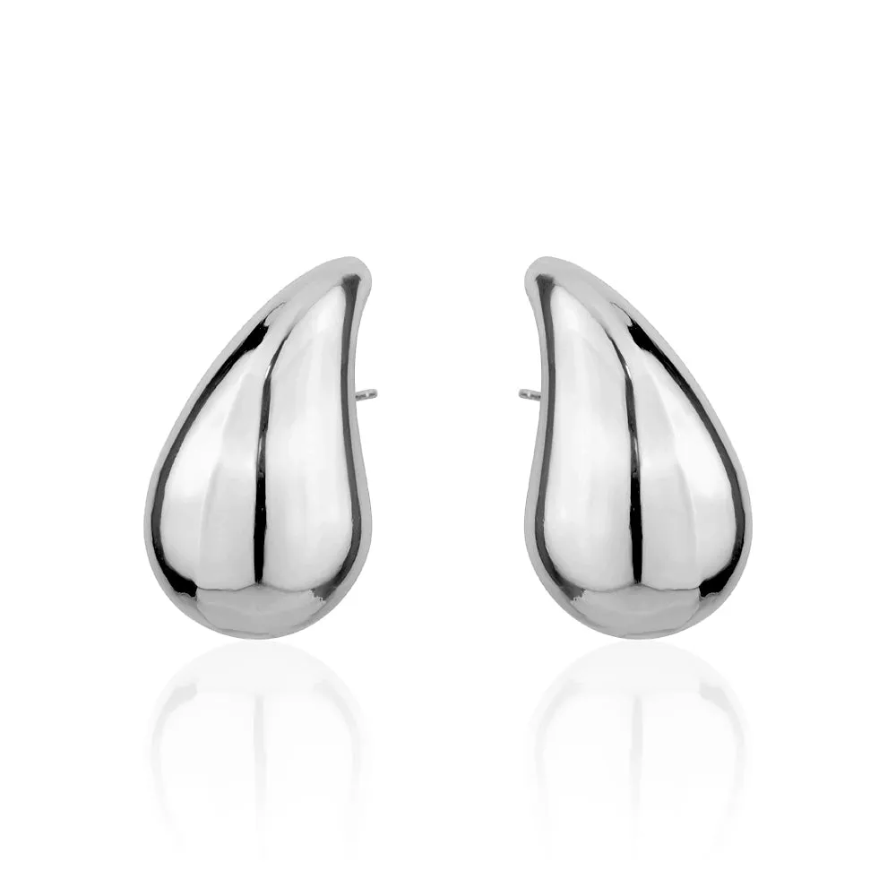 LARGE TEAR DROP EARRINGS