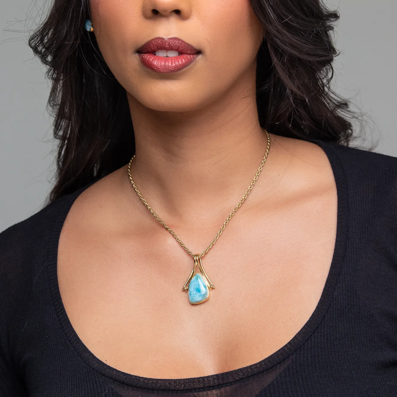 Larimar Pendant Pat