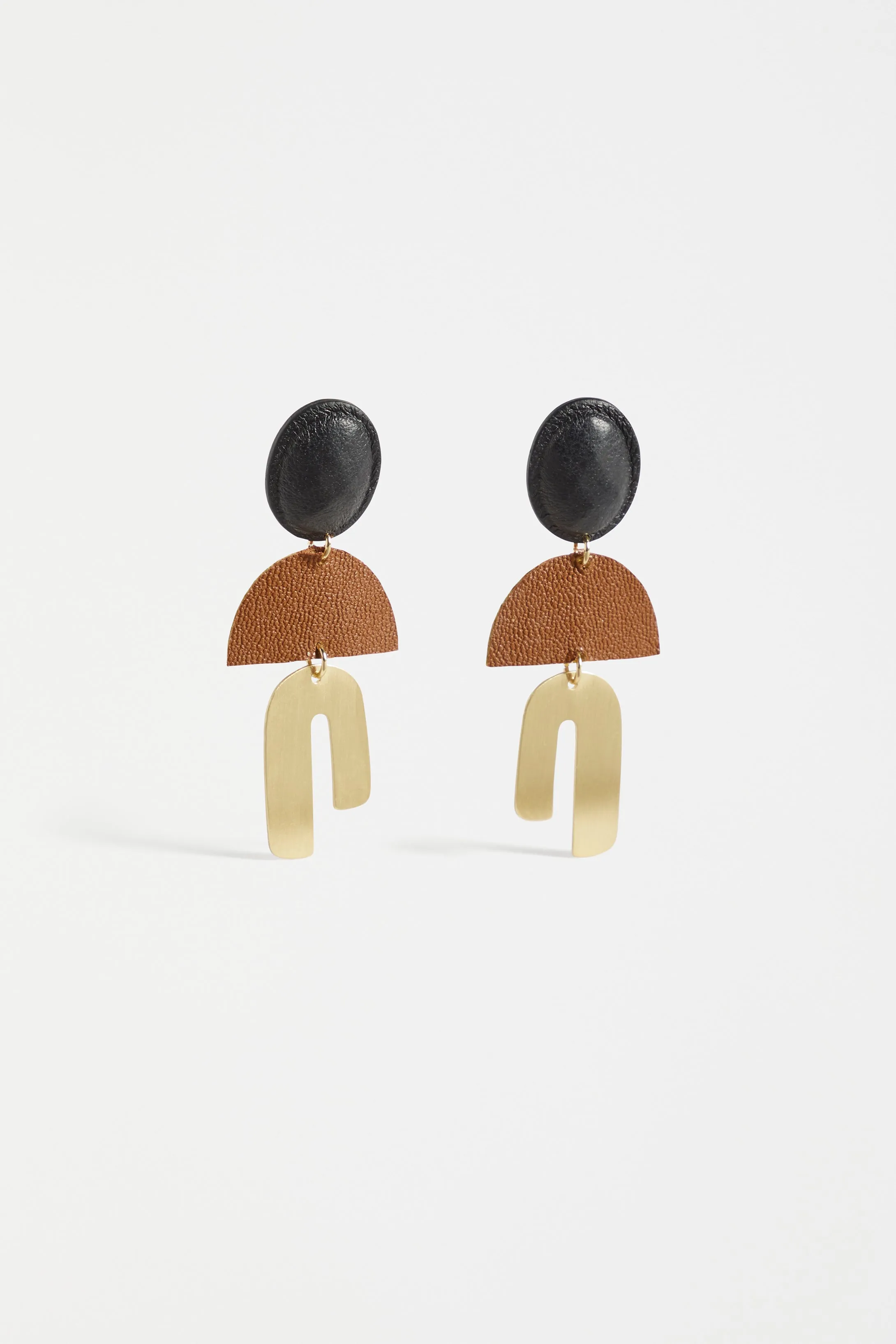 Ledur Drop Earring