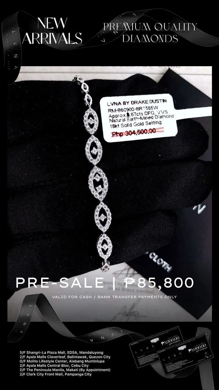 #LVNA2024 | Eye Chain Diamond Bracelet 18kt