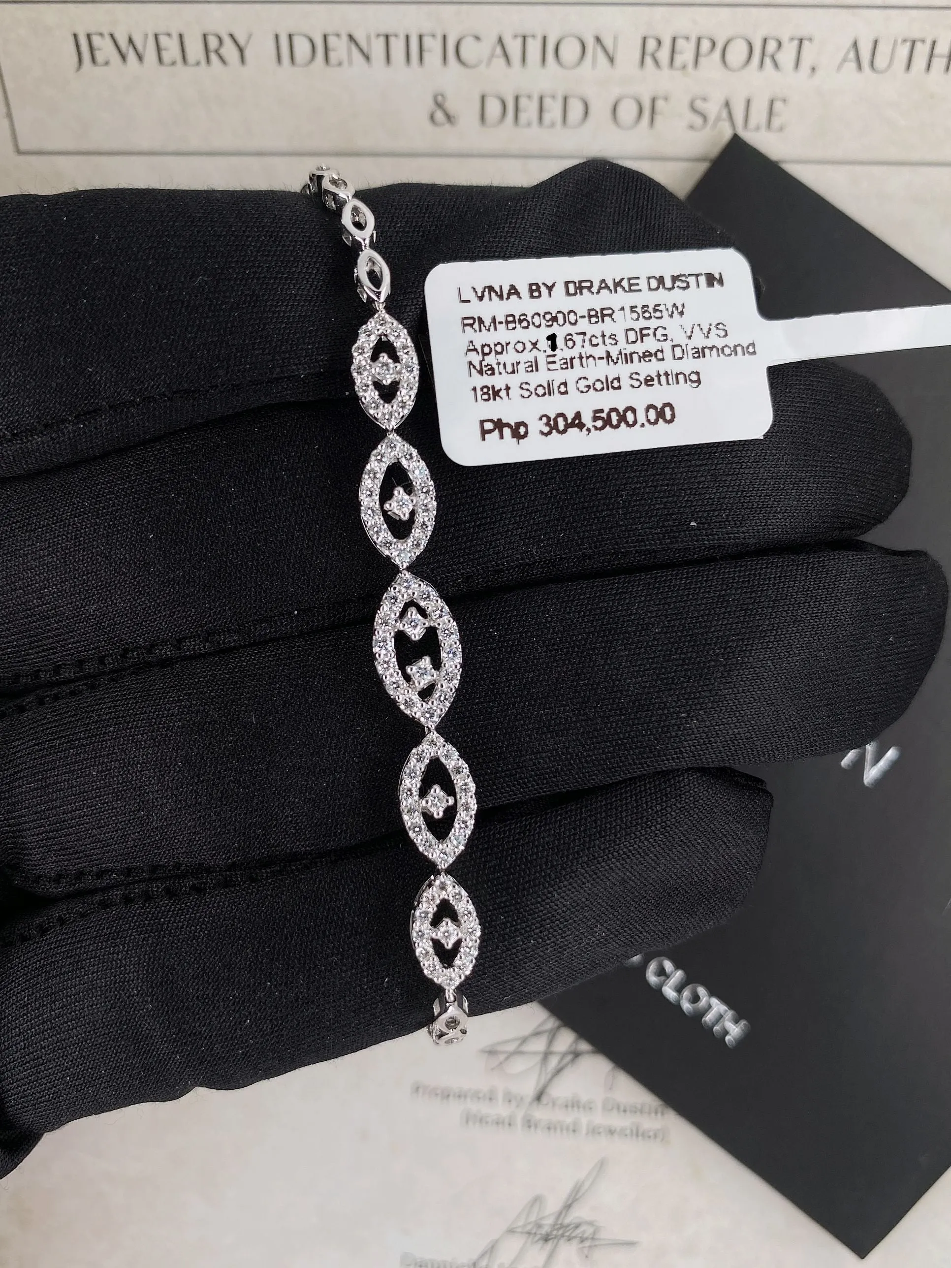 #LVNA2024 | Eye Chain Diamond Bracelet 18kt