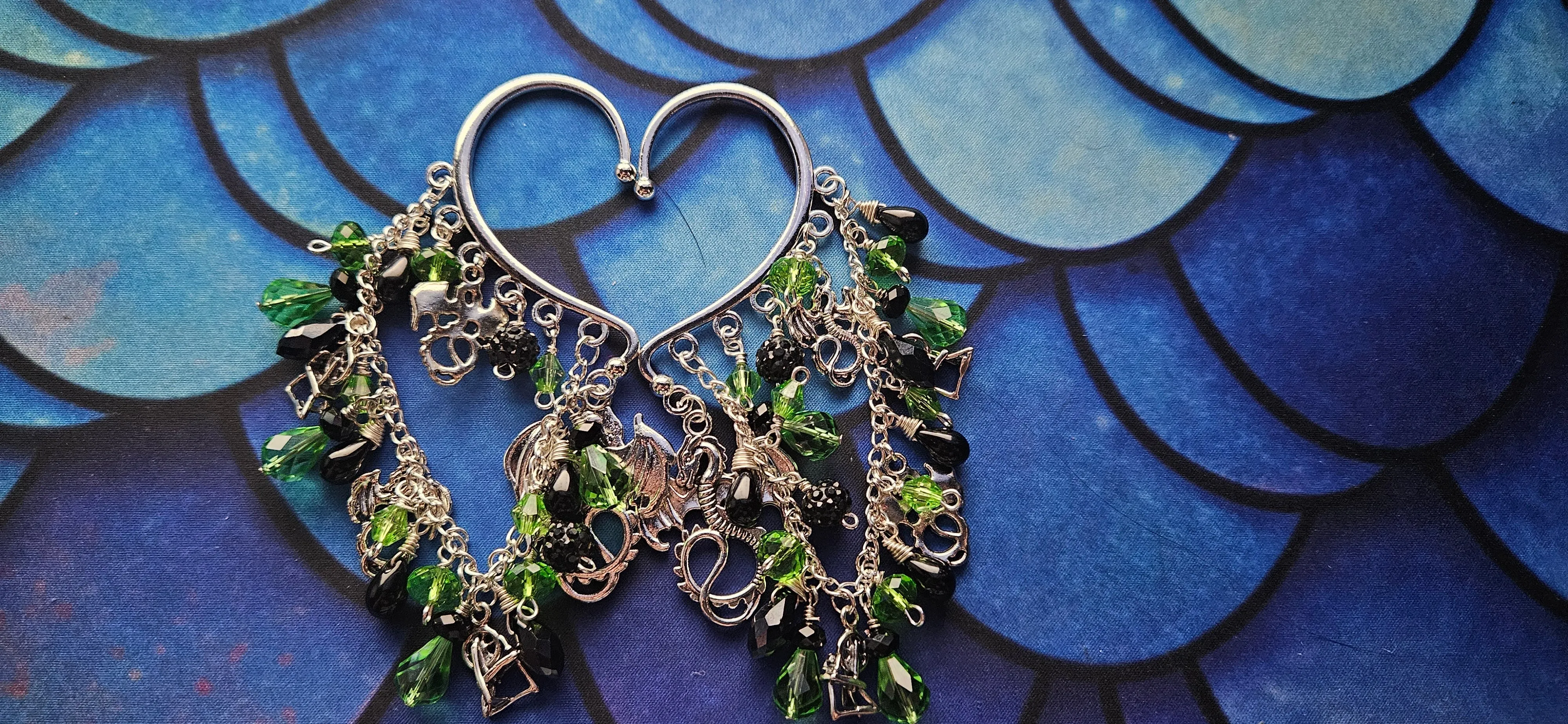 Maleficent Twisted Wonderland Ear Cuffs