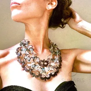 MASQUERADE OOAK STATEMENT NECKLACE