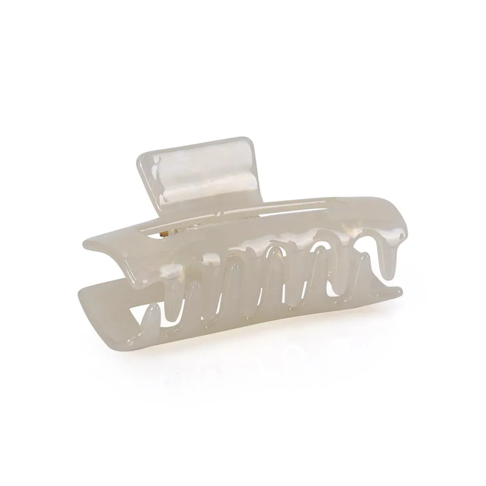 MEDIUM CELLULOSE RECTANGLE JAW CLIP