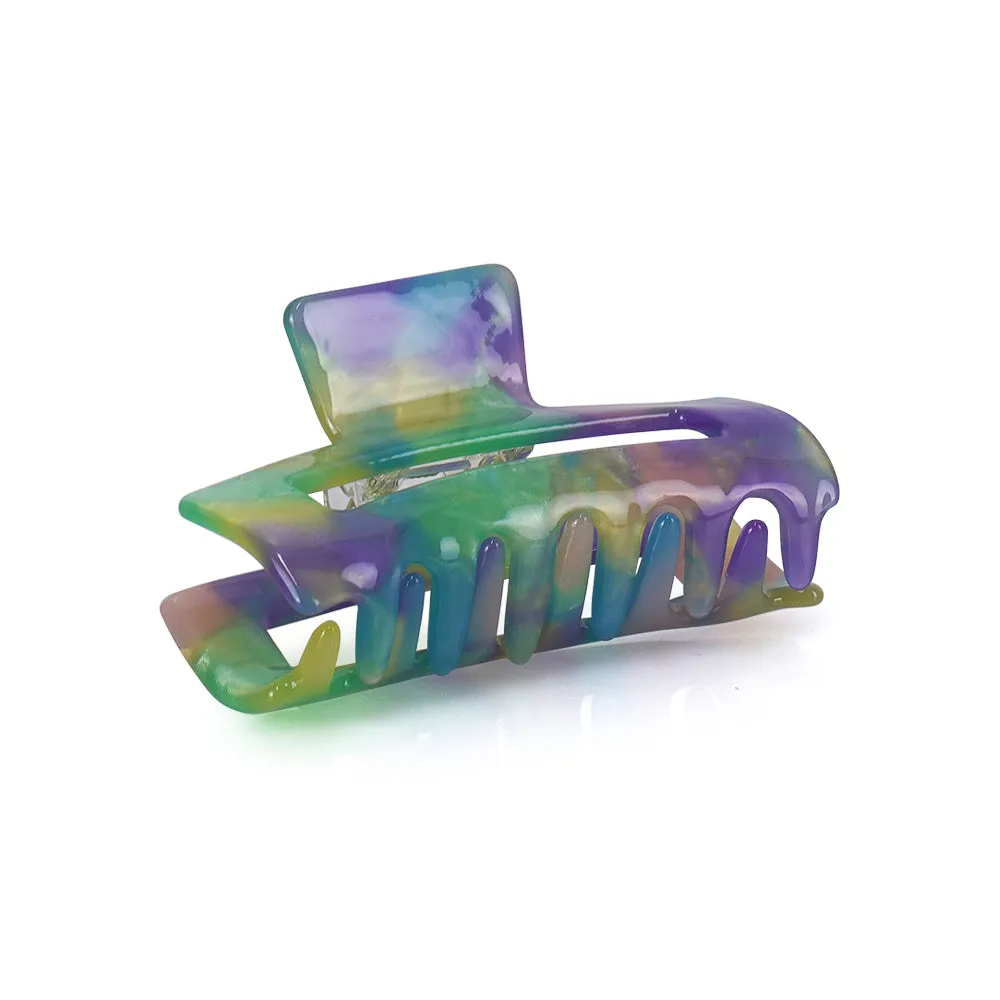 MEDIUM CELLULOSE RECTANGLE JAW CLIP