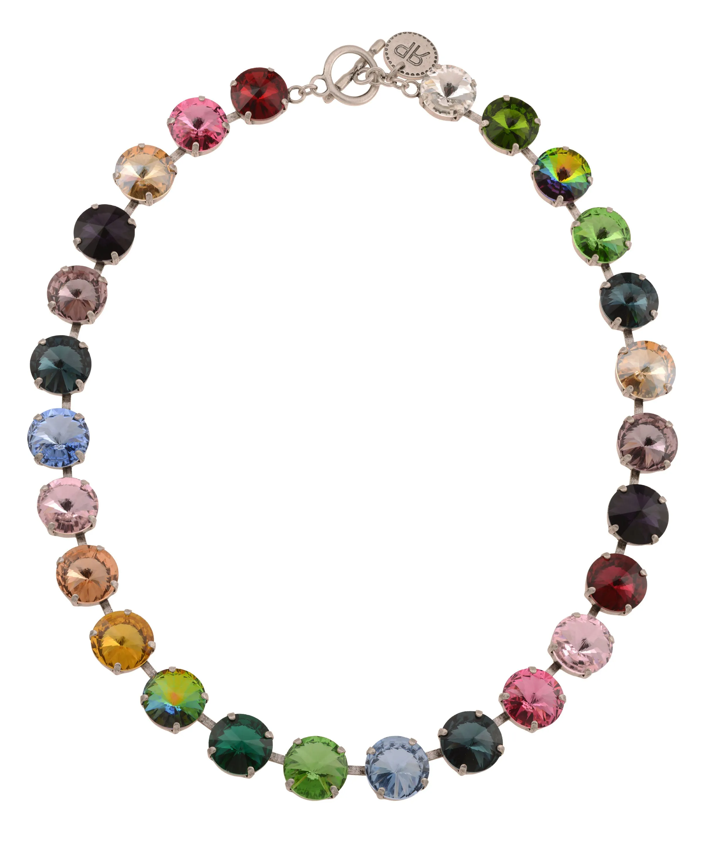 Multi Rivoli Necklace