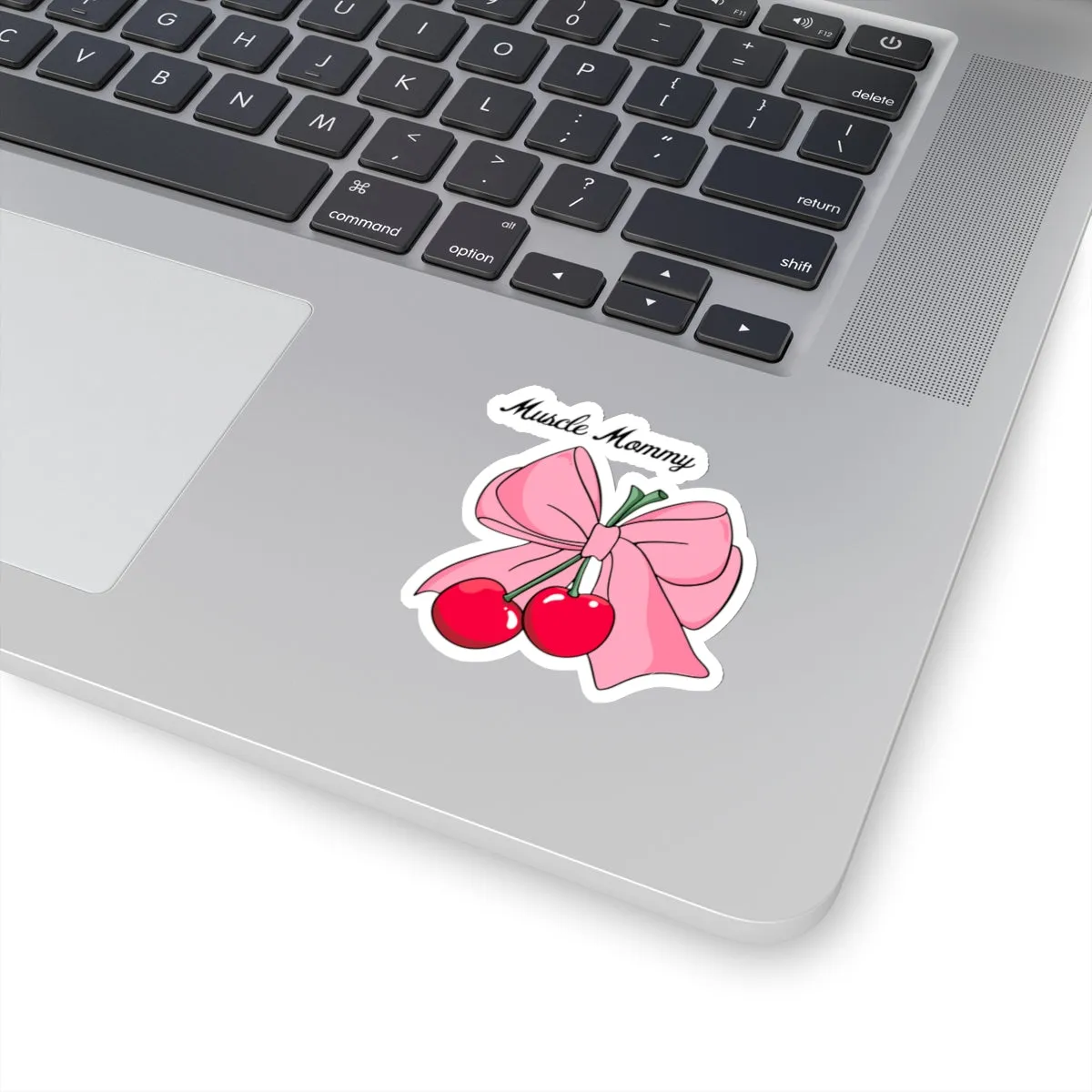 MUSCLE MOMMY BOW- STICKER