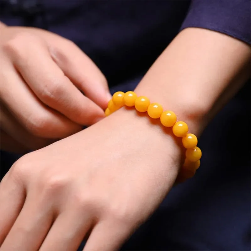 Natural Beeswax Bracelets