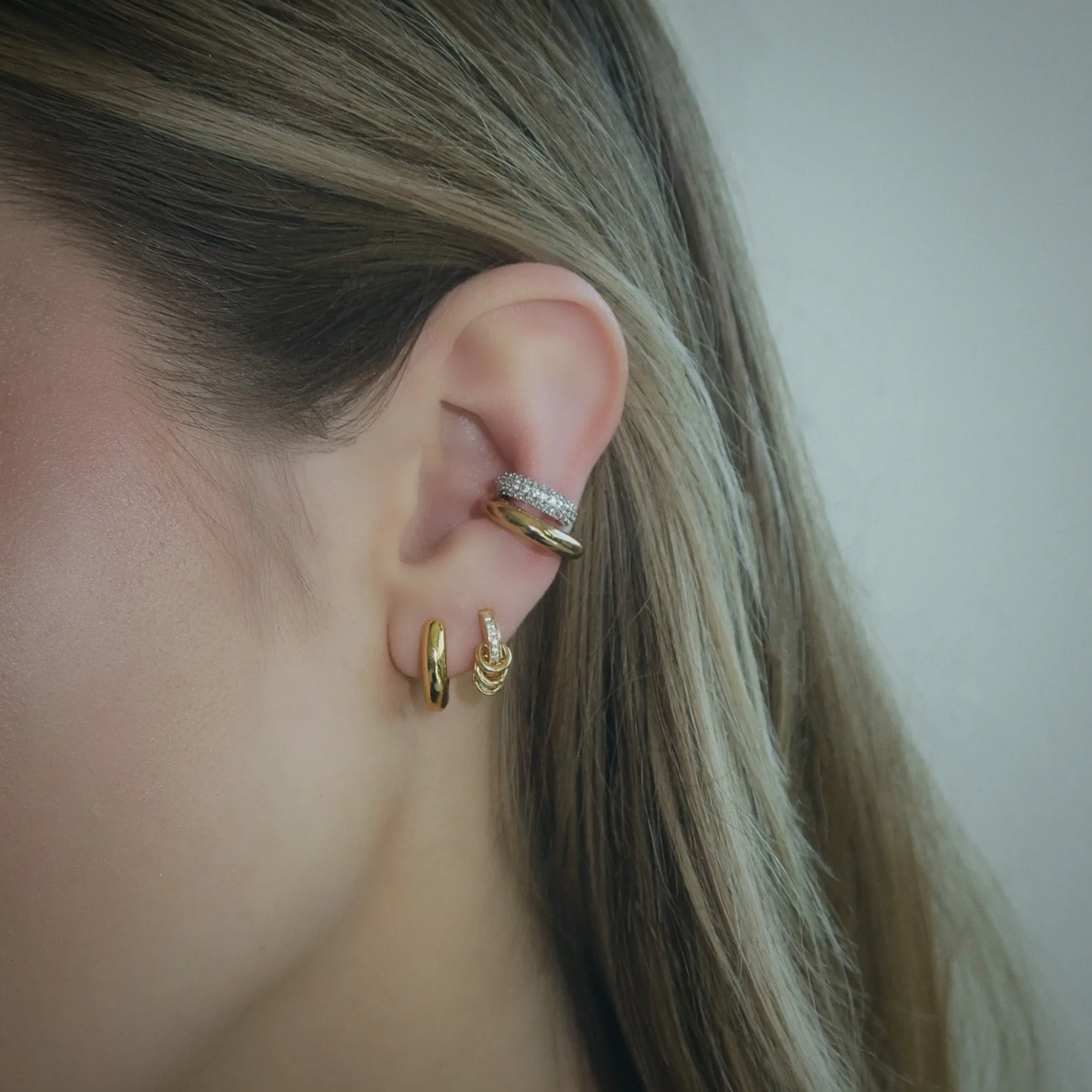 Nyla Pave Ear Cuff