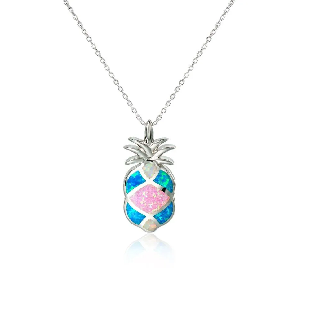 Opal Pineapple Pendant