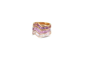 Origami Ziggy Stack of 3 Rings *Our Popular Stack