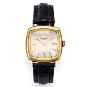 Patek Philippe 18K Gold Art Deco Hand Wind Men's Watch 30.5 mm