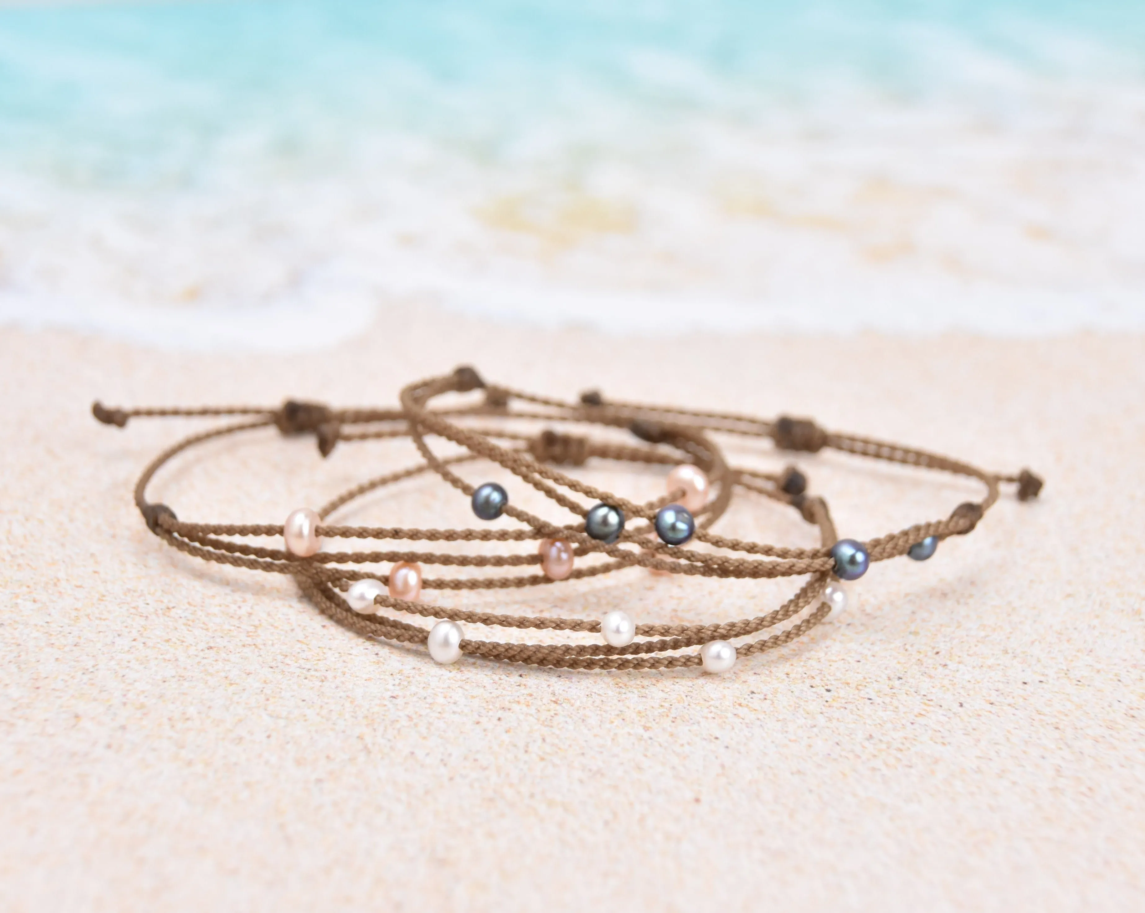 Pearl Riptide Bracelets