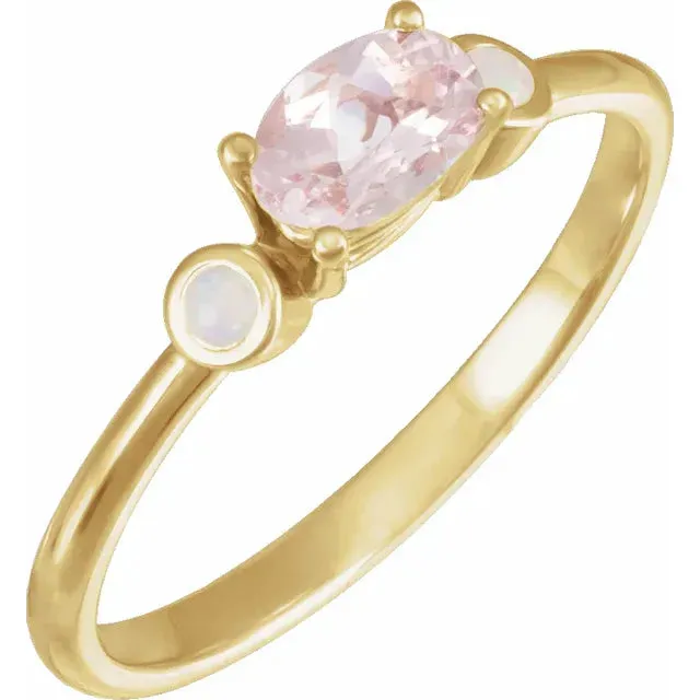 Perfect In Pink Gift Set: 3 Rings