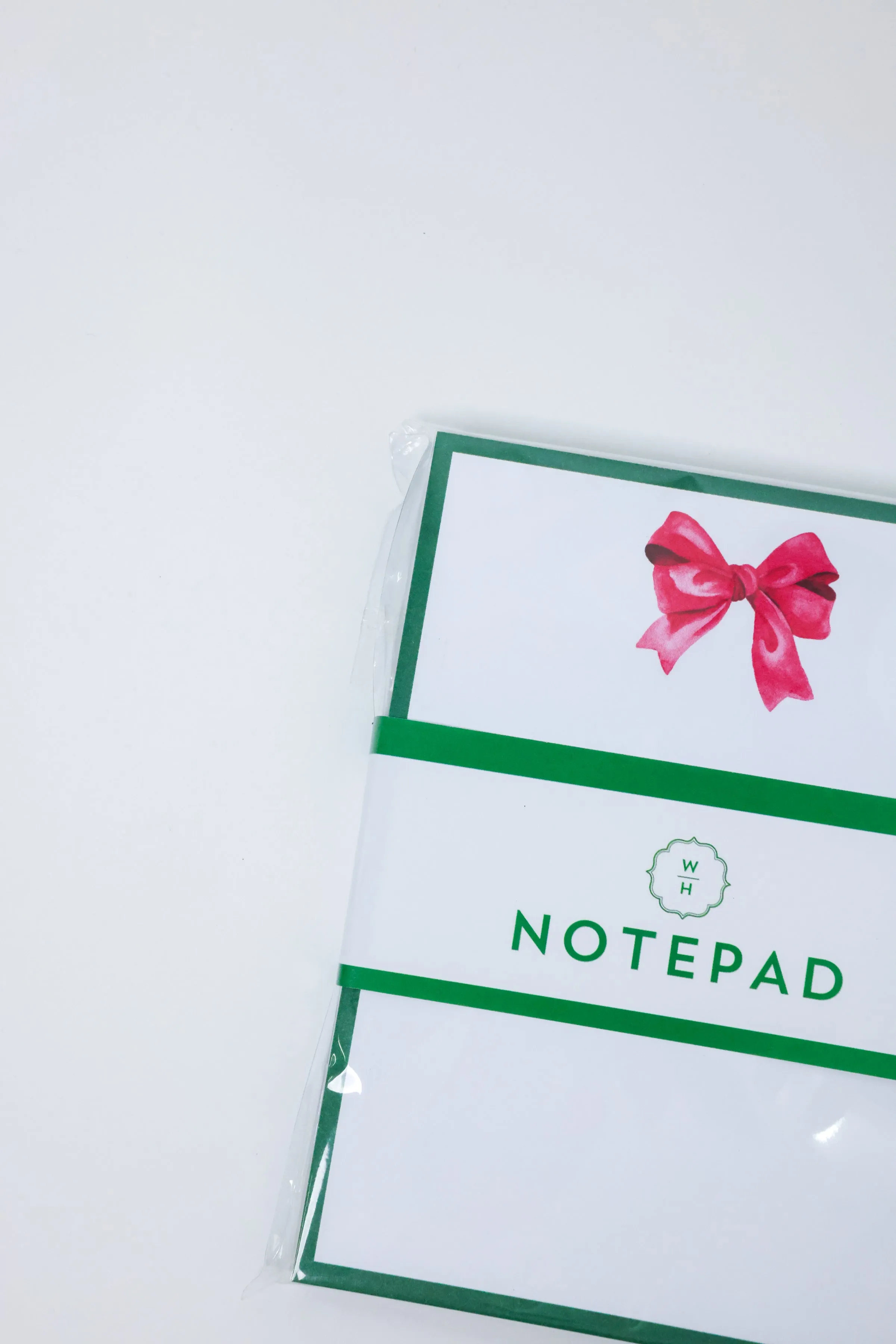 Pink Bow Notepad