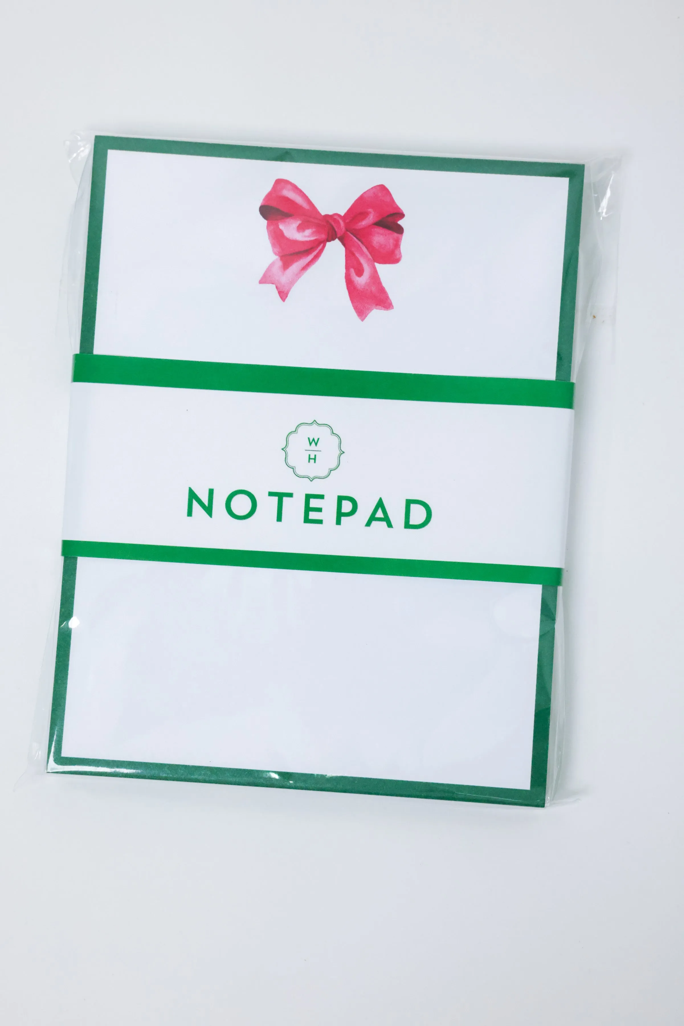 Pink Bow Notepad