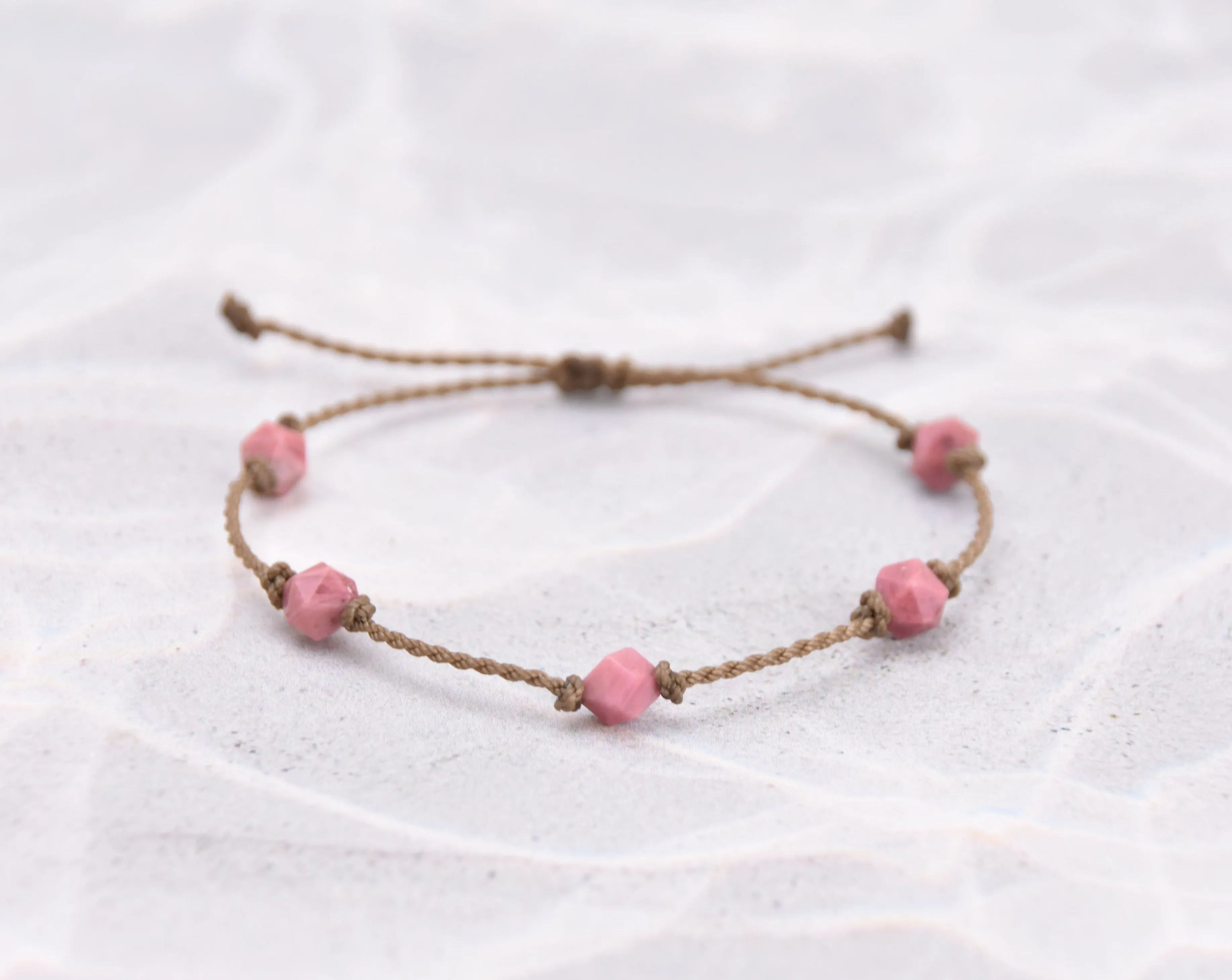 Pink Rhodonite Bracelets