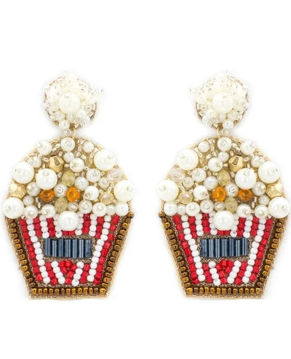 Popcorn earrings