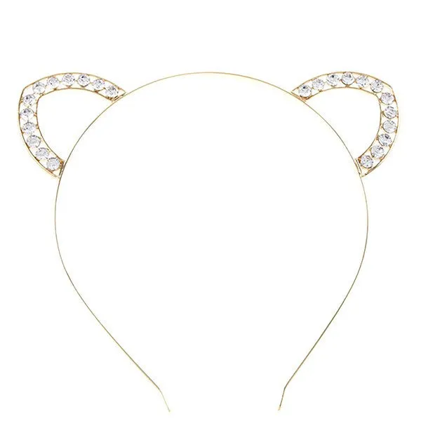 Rhinestone Animal Ear Headband