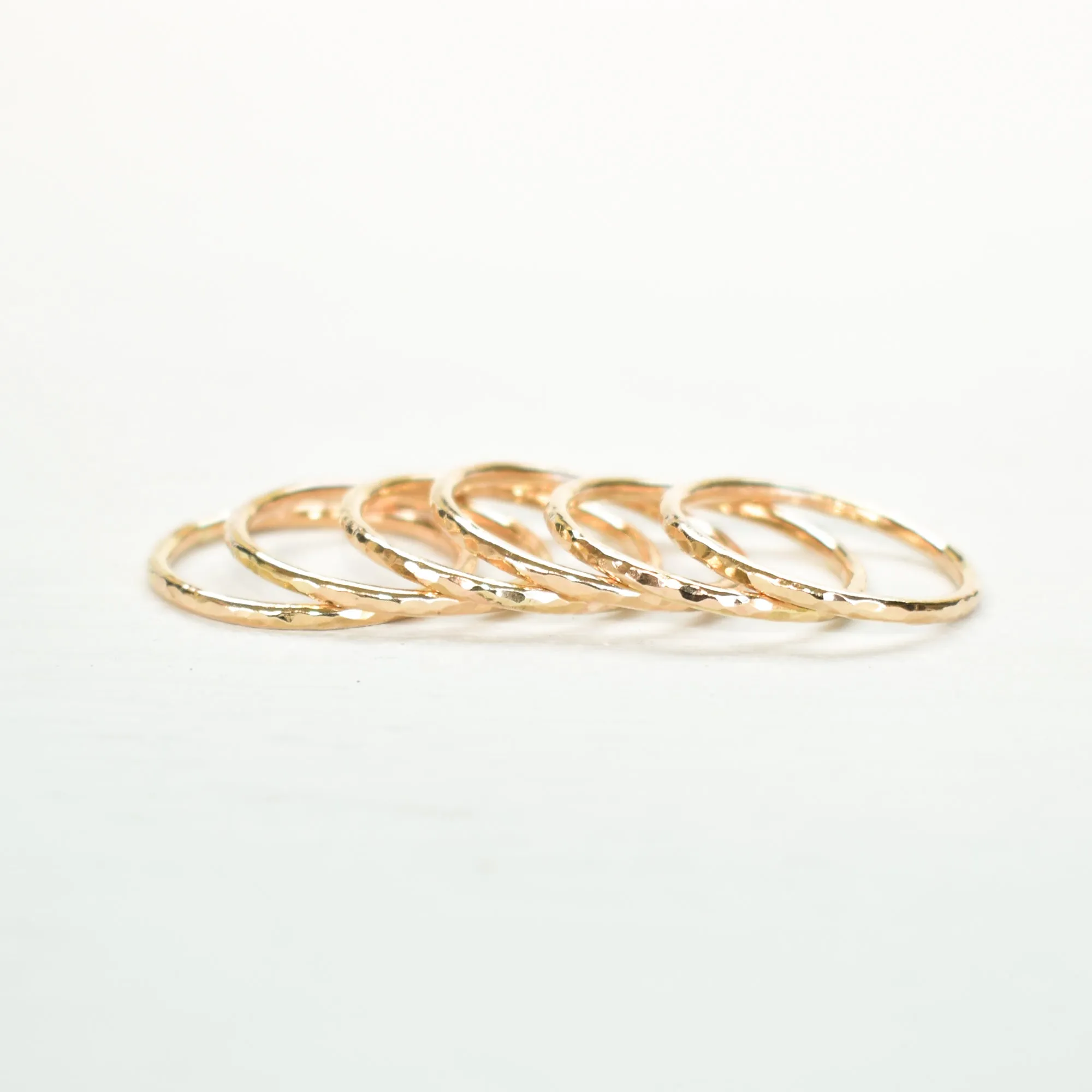 Set (Thick) - Monstera and Stacking Rings