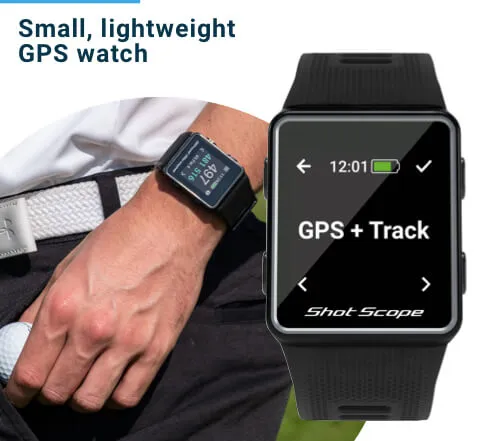 Shot Scope Golf V3 GPS Performance Tracking Watch