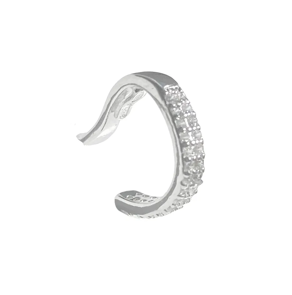 Single Ear Cuff - Silver