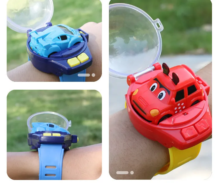 Small Car Analog Watch Remote Control Batteryed Toys