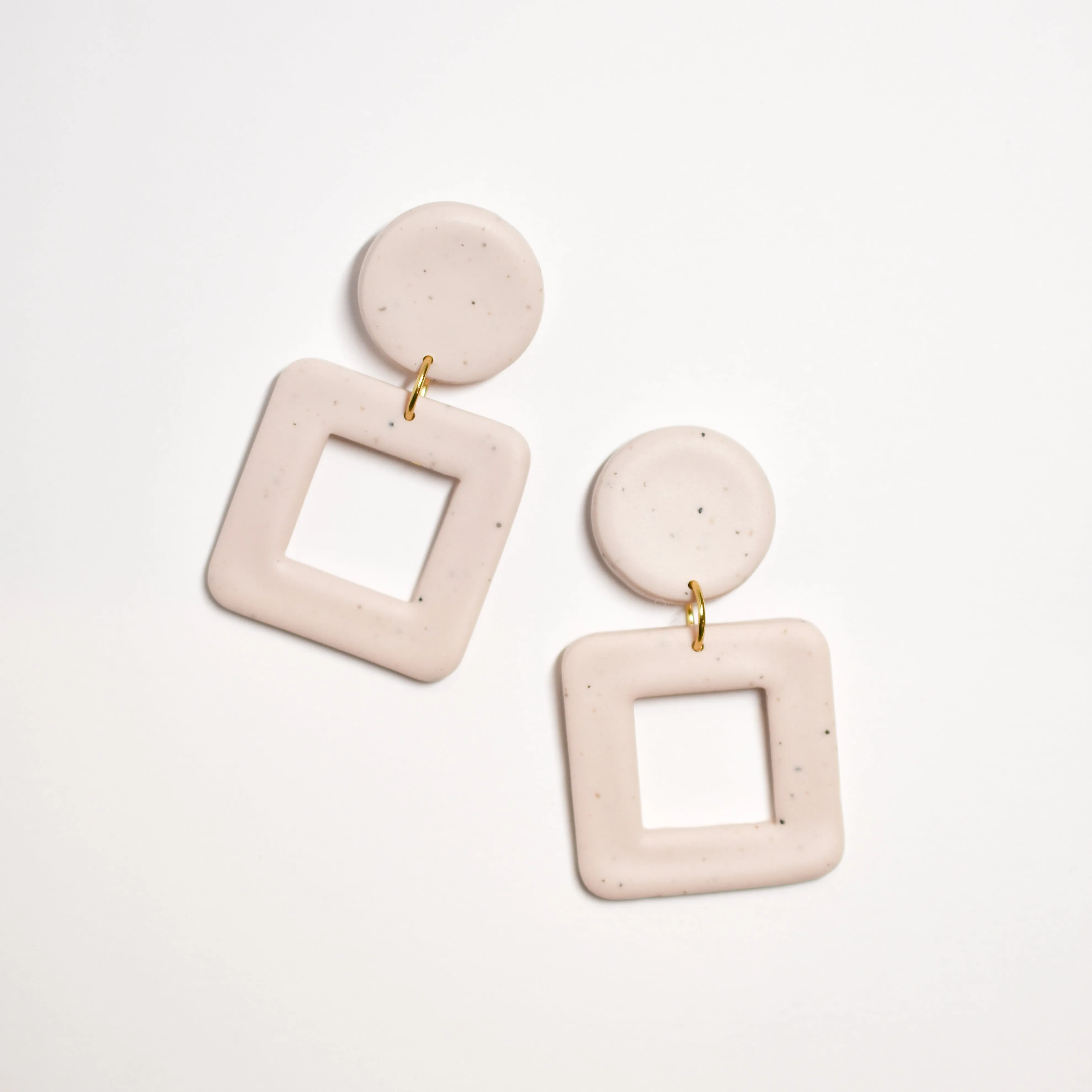 Square Drop Earrings