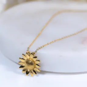 Sunflower Necklace