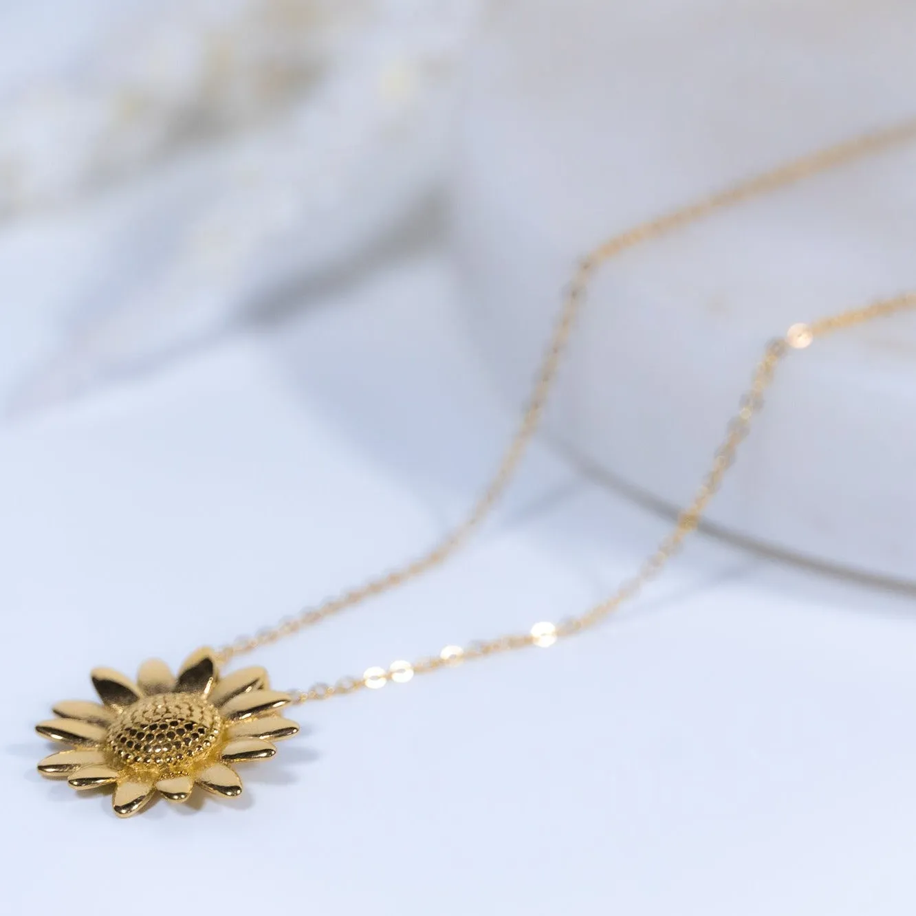 Sunflower Necklace