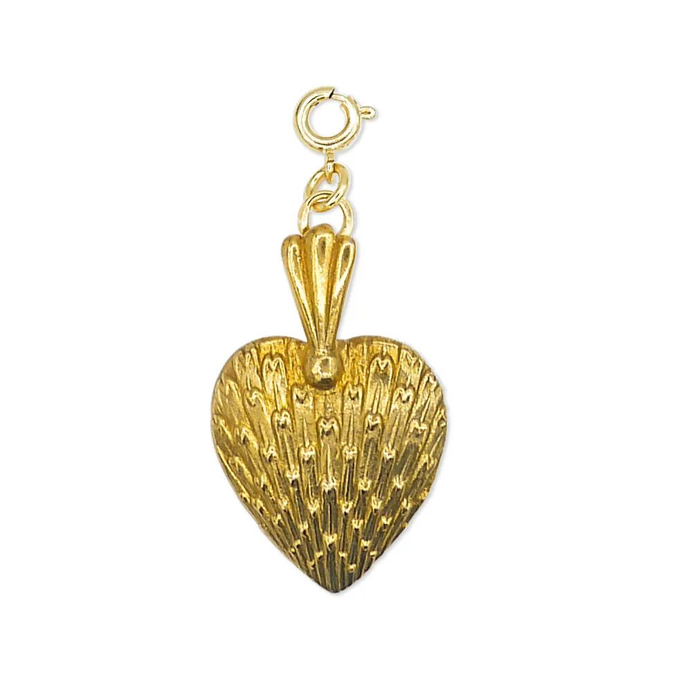 Textured Heart Pendant