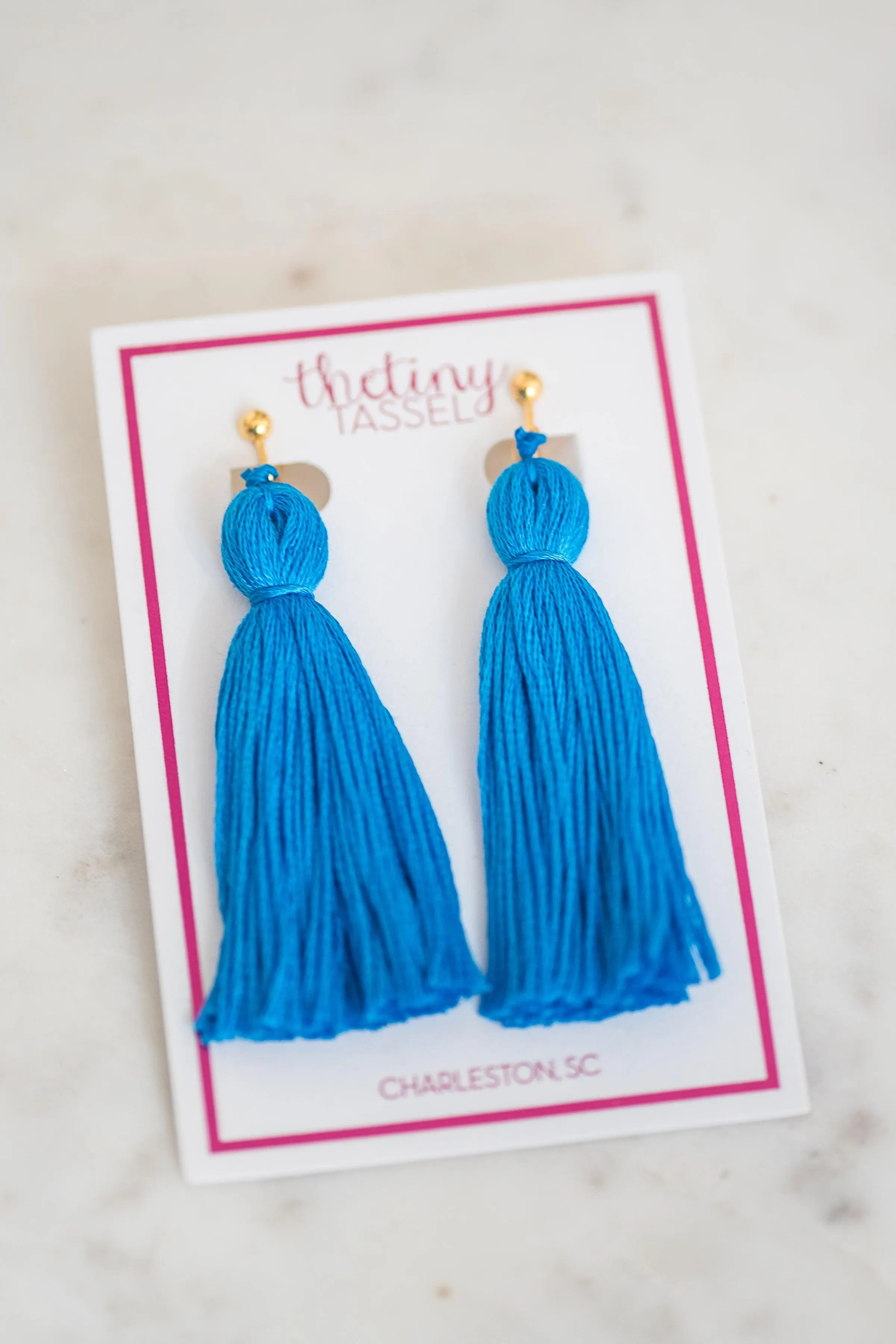 The Felix Clip-On Tassel Earring