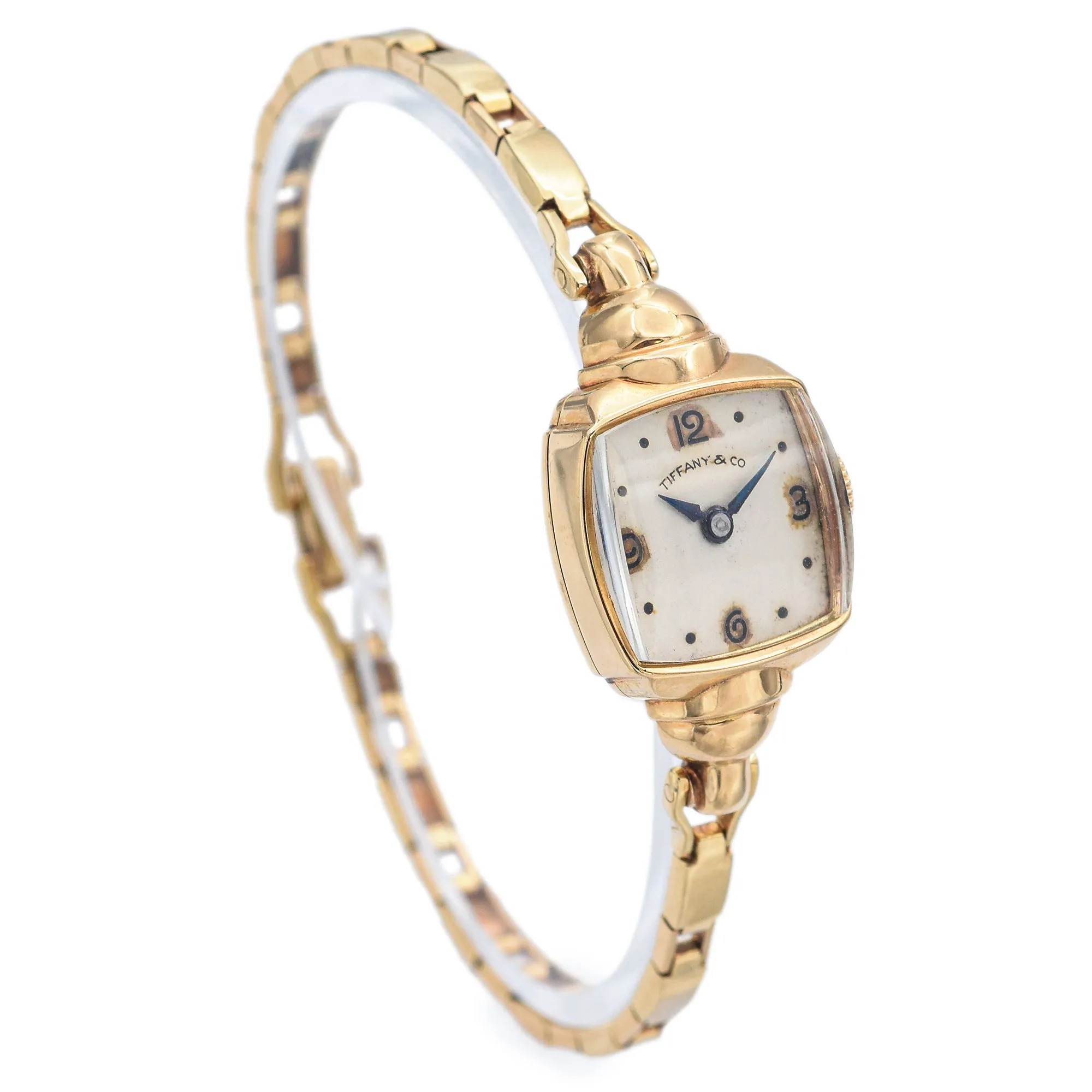 Tiffany & Co. 14K Yellow Gold Hand Wind Women's Watch