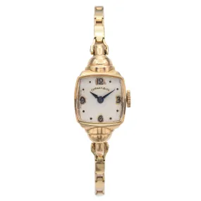 Tiffany & Co. 14K Yellow Gold Hand Wind Women's Watch