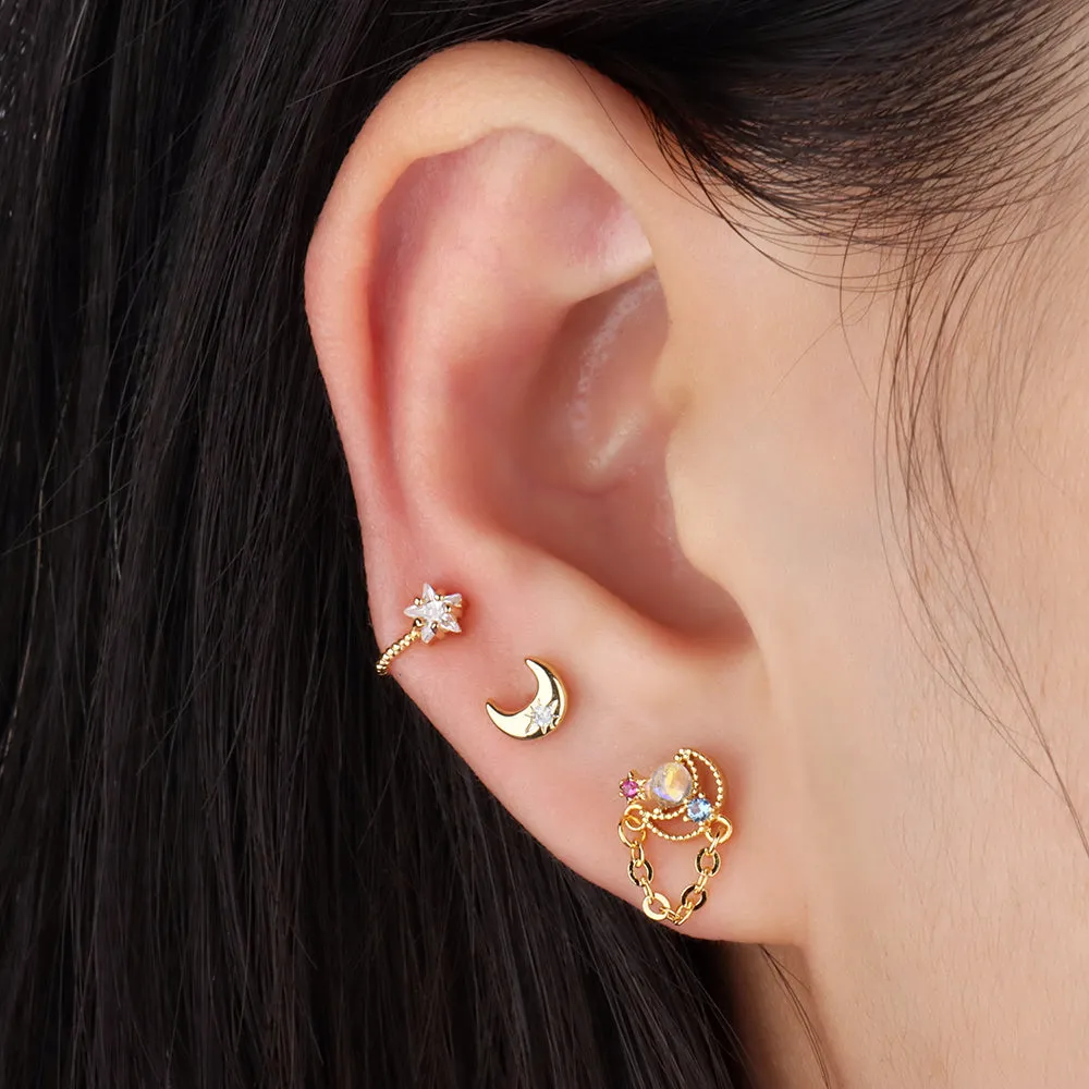 Twisted Star Ear Cuff