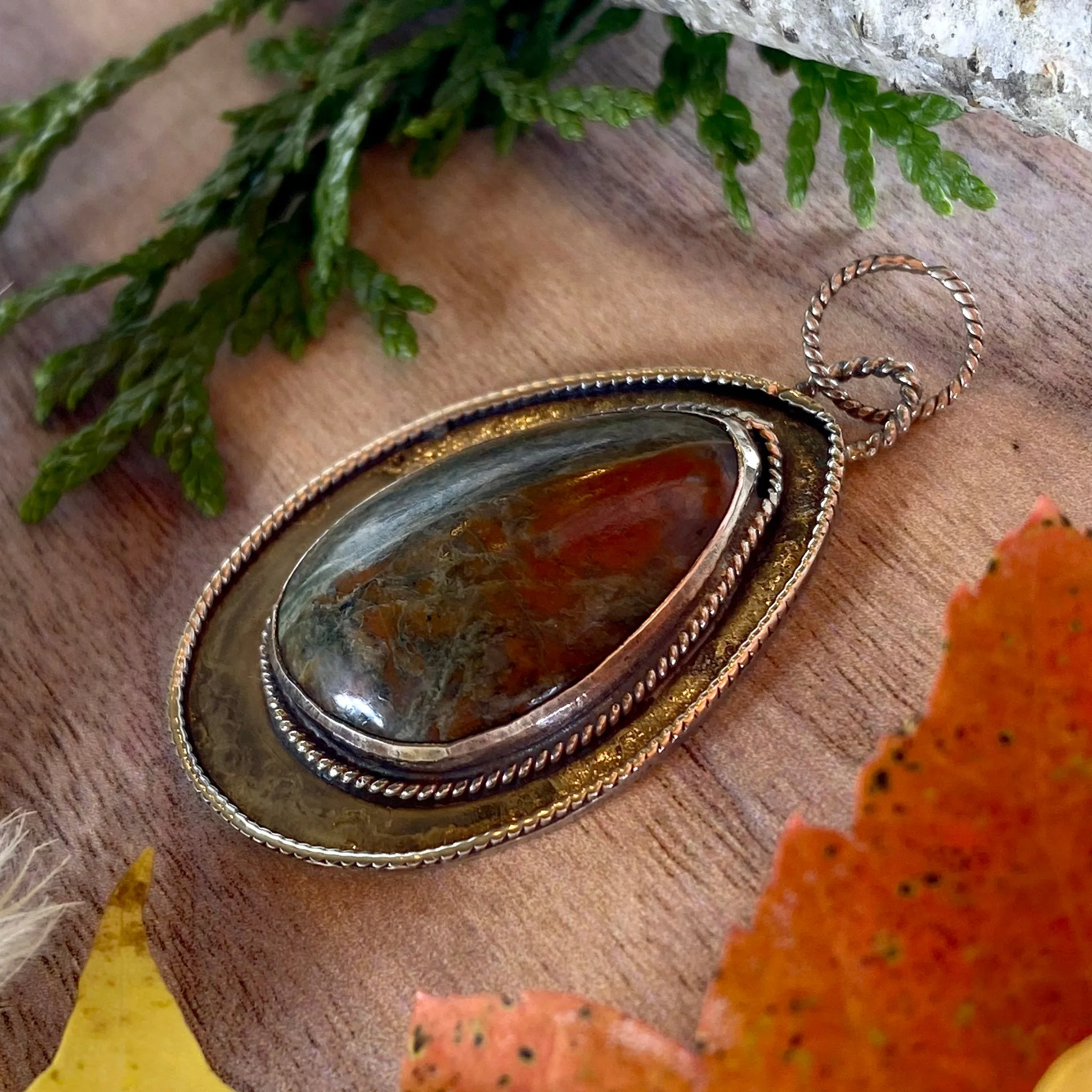 Unakite Pendant