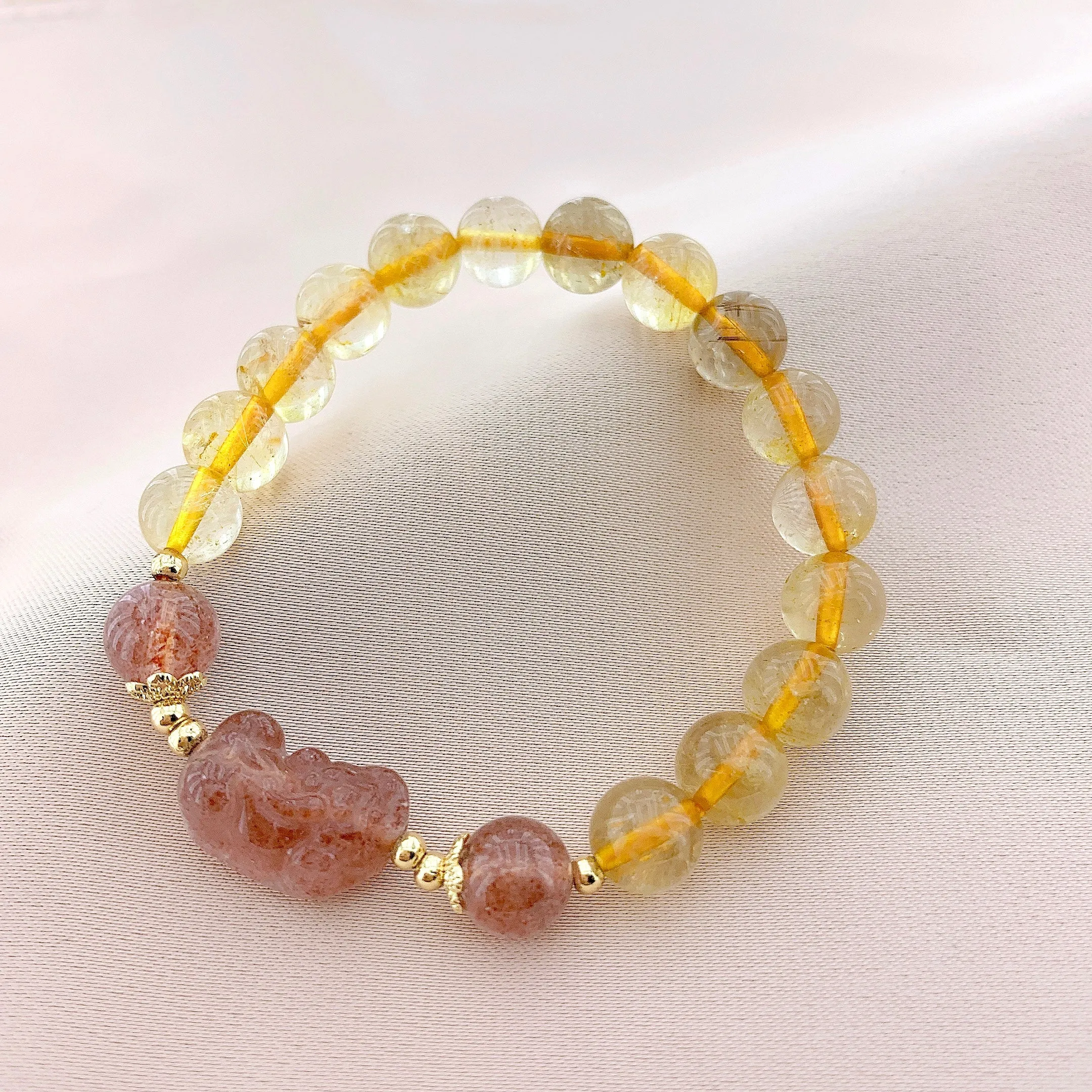 Women's Fashion Crystal Beads Gemstone Bracelets