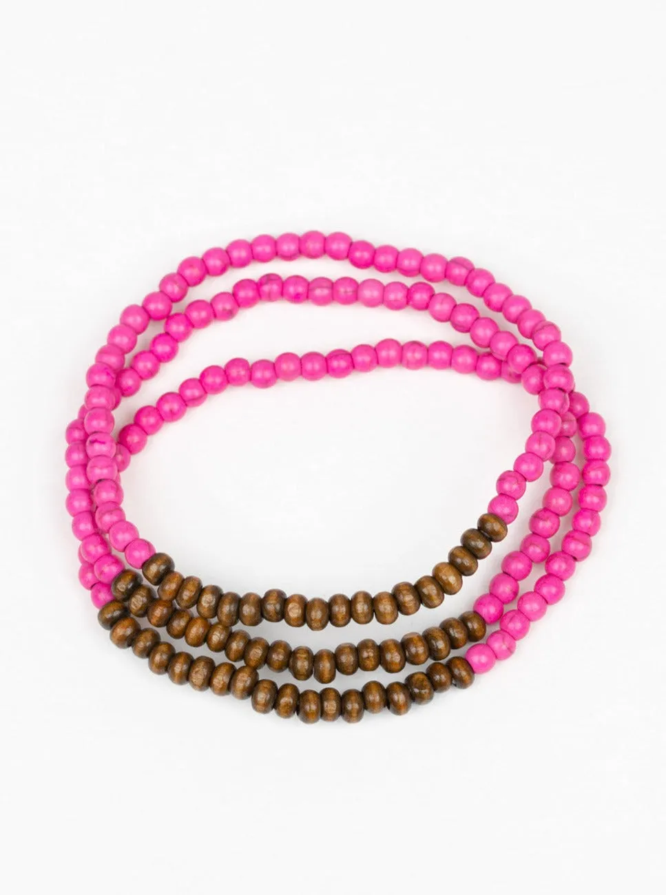  Woodland Wanderer Pink Bracelets