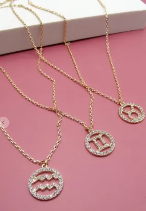 Zodiac Pendant Necklace